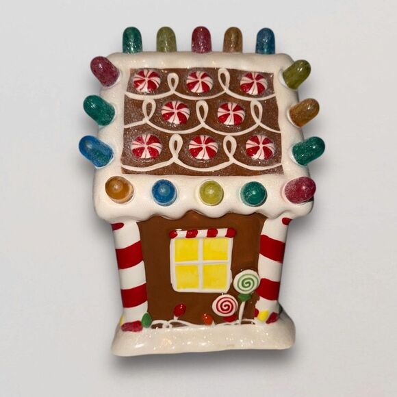 Hallmark Gumdrop Gingerbread House 2008 Light and Musical - WORKS - Picture 2 of 14